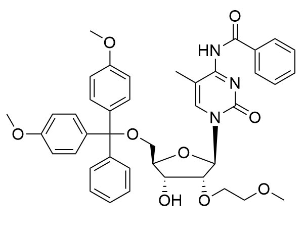 N-苯甲?；?2'-O-甲氧基乙基-5-O-二甲氧基三苯甲基-5-甲基胞苷